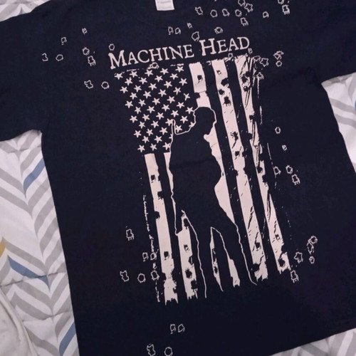 Machine Head t-shirt size L like new, black