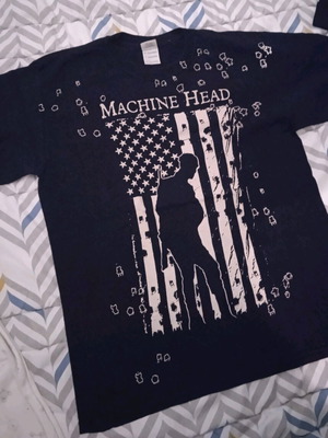 Machine Head t-shirt size L like new, black