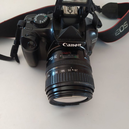 Canon 1100D camera with Canon EF 28-105 mm f/3.5-4.5 USM lens used