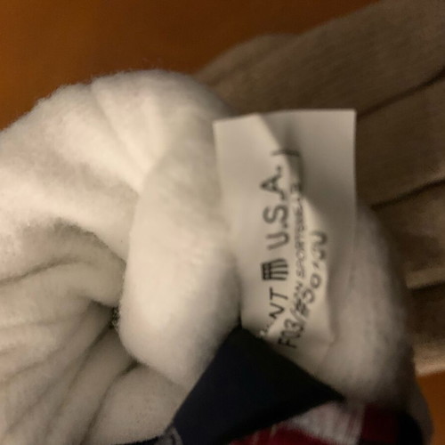 Gant knitted gloves with fleece lining, new, size M, beige