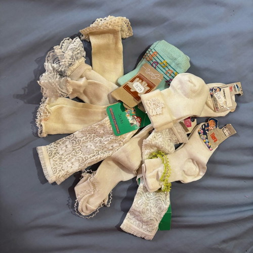 Baby socks 0-2 years new, pack of 9 pairs