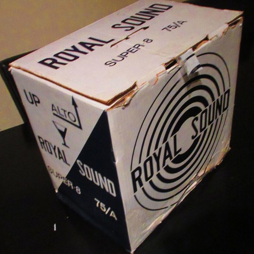 Royal Sound Super 8 Projector new in box from 70s