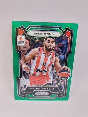 2023-24 Euroleague Prizm Naz Mitrou-Long green σαν καινούργιο