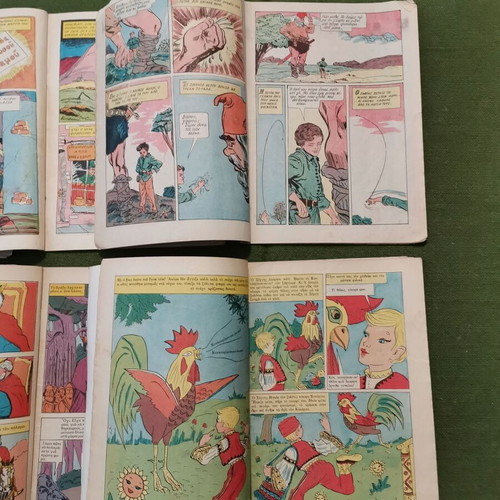 Ta Mikra Klassika Eikonografimena used, pack of 8 issues 1960