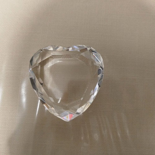 Rosenthal crystal heart new table decor