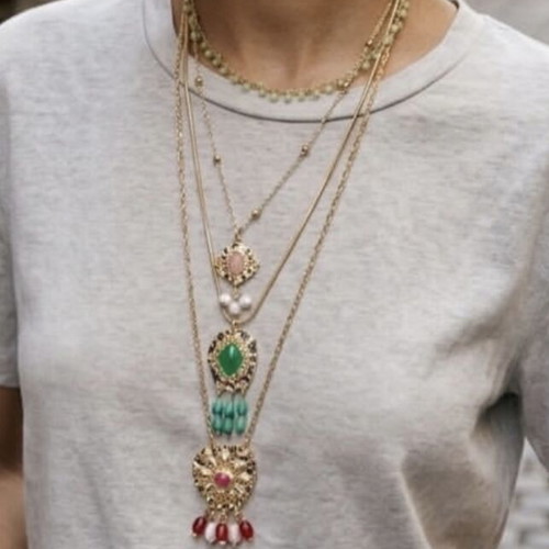 Jewelry set new multicolored