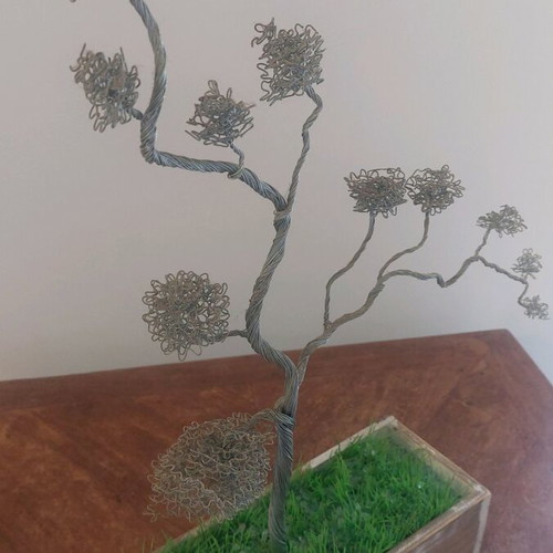 Bonzai decorative wire tree new