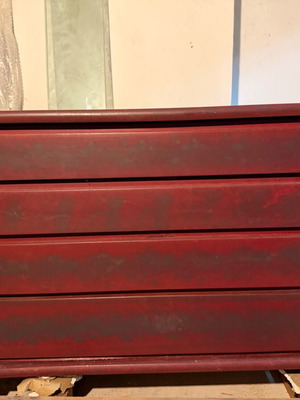 Chest of drawers used, 1.03 x 0.45 x 0.78 m