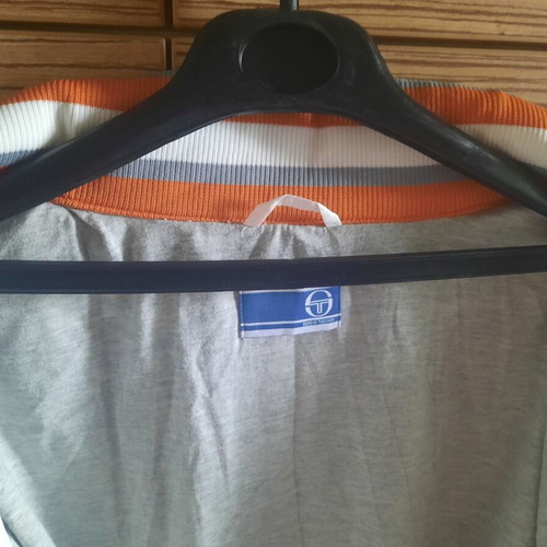 Sergio Tacchini jacket like new, white, size L