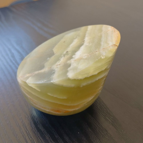 Alabaster onyx thermometer like new, rare and exceptional