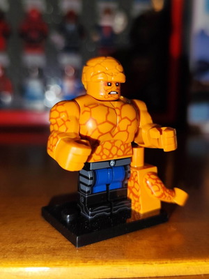 The Thing figure like new with accessories from Fantastic Four