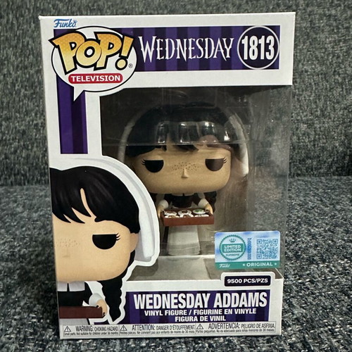 Funko Pop Wednesday #1813 new with soft protector