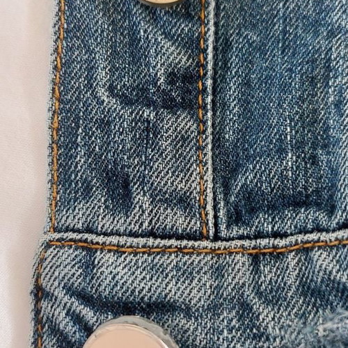 Pinko women's denim jacket used, size M