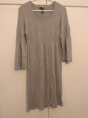 H&M dress used, gray, size L