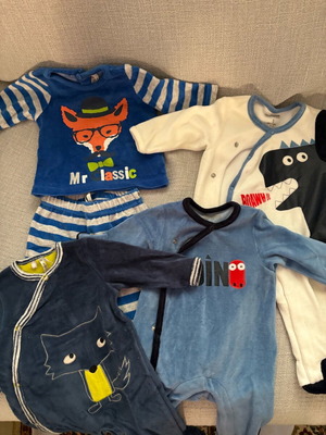 Baby bodysuits and Orchestra set 3 months new, pack of 5