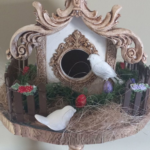 Decorative handmade decoration new, height 40cm, diameter 24cm