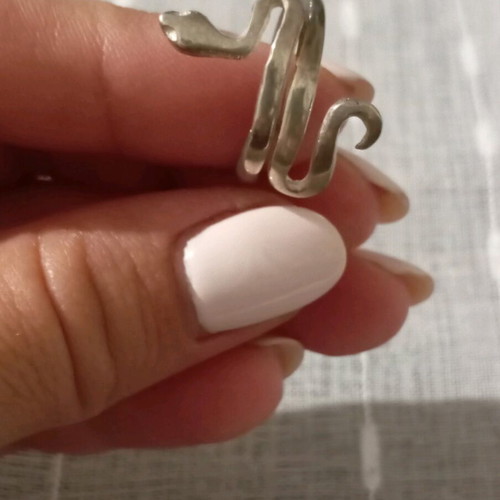 Silver ring 925 like new, size 57