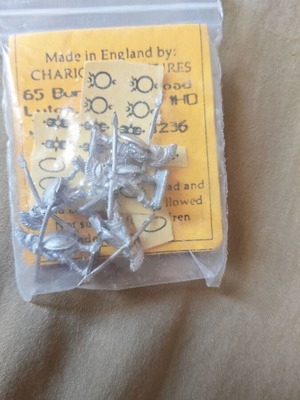 Σετ 5 μεταλλικές φιγούρες πολεμιστών Chariot Miniatures, καινούργιες