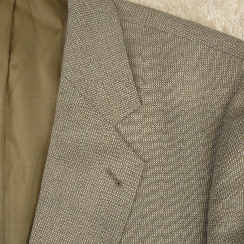 Jim Spencer men's vintage 70s blazer like new, size L, beige