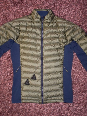 Mammut Flexidown IN jacket men size M used, blue and green