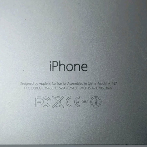 Apple iPhone 5s used, non-working for parts or repair