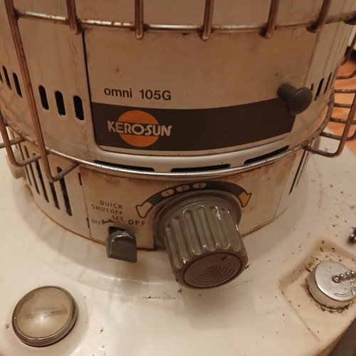 Kerosun Omni 105G heater used, needs filter replacement