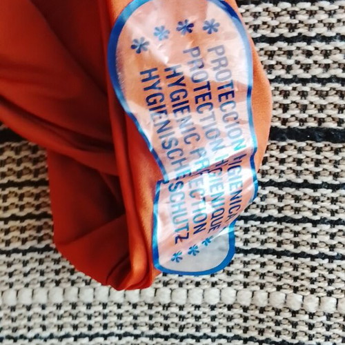 Zara one-piece swimsuit like new, size small, orange