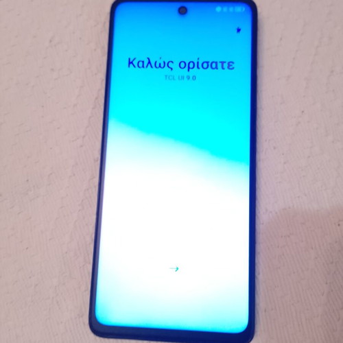 TCL 50 smartphone, like new, black, Android