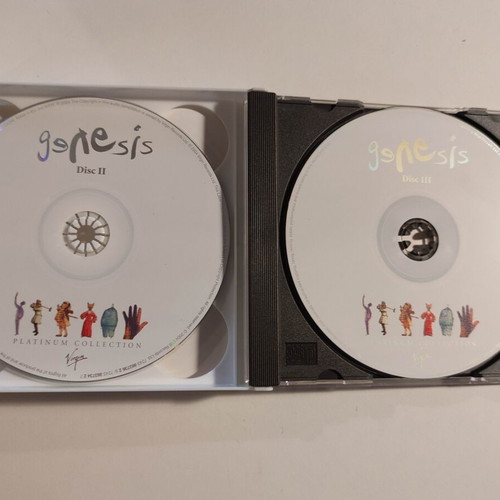 Genesis Platinum Collection 3-CD set like new, rock