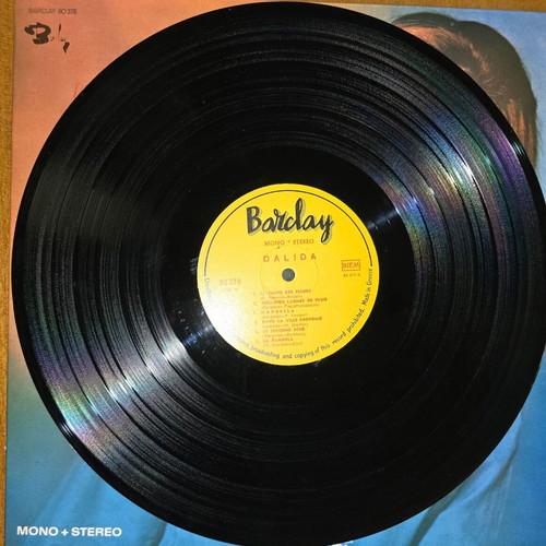 Dalida S/T 1969 Greek pressing vinyl LP Barclay 80 378