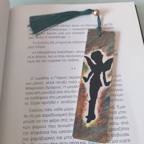 Tinkerbell χειροποίητος σελιδοδείκτης