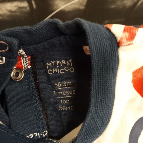 Chicco summer romper 3 months/56 cm like new