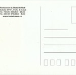 Hotel Cham Prague postcard