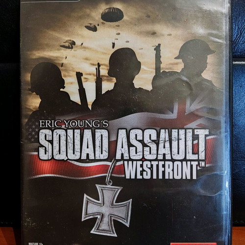 Pc Game-Cd rom Squad Assault Westfront like new