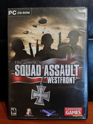 Pc Game-Cd rom Squad Assault Westfront like new