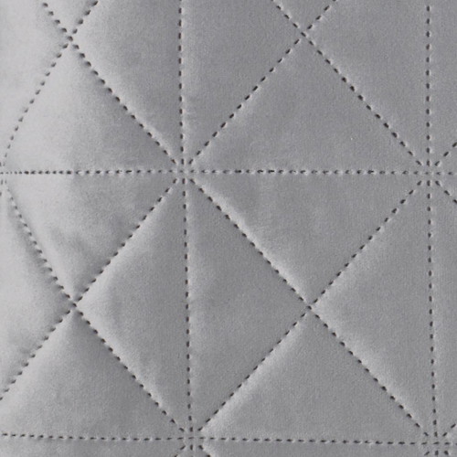 Κουβερλί βελουτέ γκρί καινούργιο 220x240cm