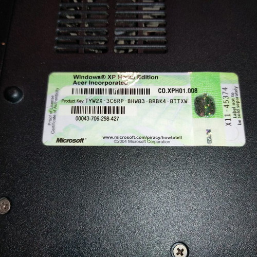 Acer ZB1 laptop used for parts or repair without charger and battery