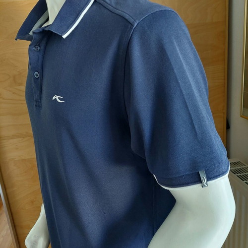 Kjus Stan men's polo shirt 2XL like new, dark blue
