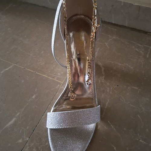 Migato women's metallic sandals like new, size 40