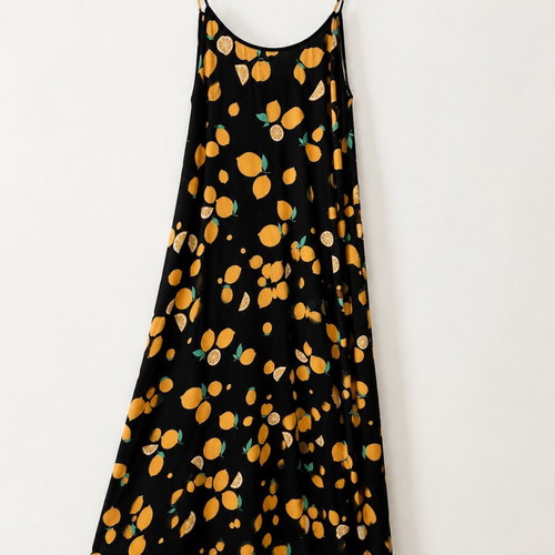 Karavan Tati dress with lemons like new, 100% polyester