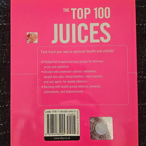 The Top 100 Juices Cookbook new, English