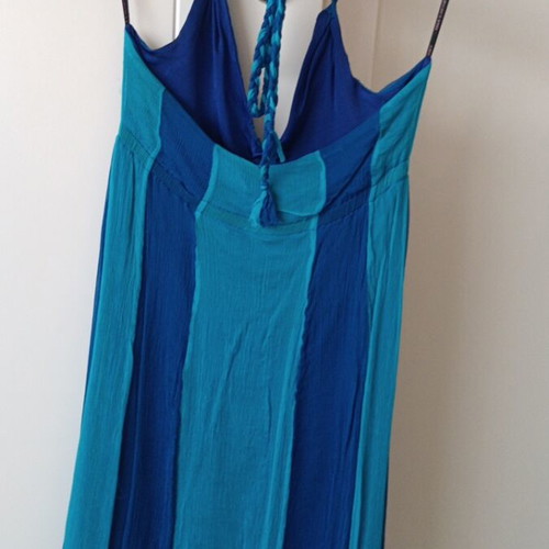 Milk and honey dress blue size M like new