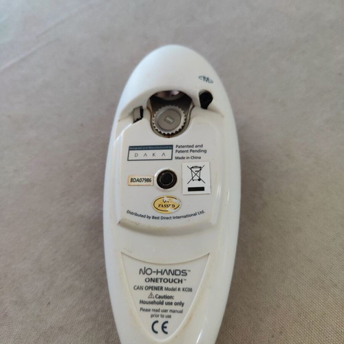One Touch Battery Operated Can Opener used