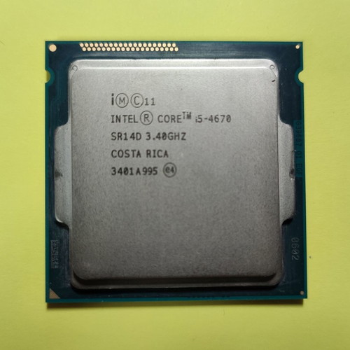 Intel i5 4670 processor socket 1150 used