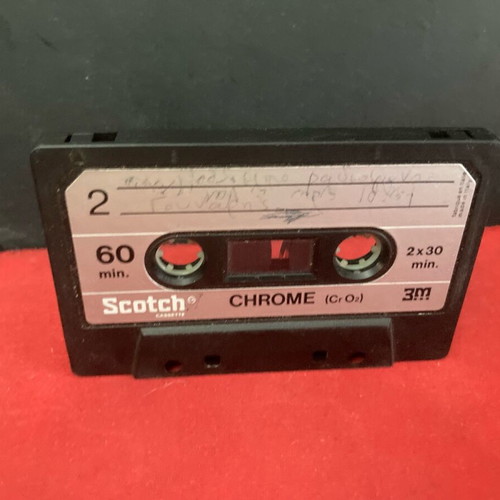 Scotch Chrome 60 chrome cassette used