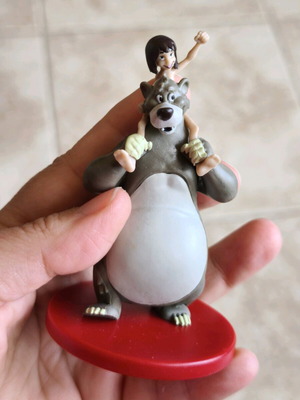 Φιγούρα Disney DeAgostini με Baloo και Mowgli μεταχειρισμένη, συλλεκτική