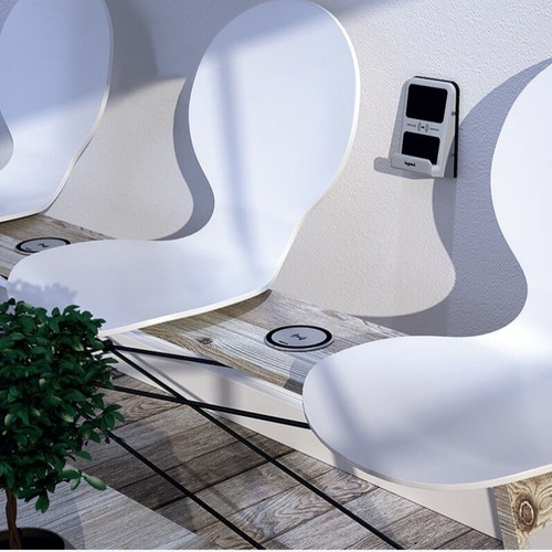Legrand Mosaic Wireless Charger Aluminium 077599 new