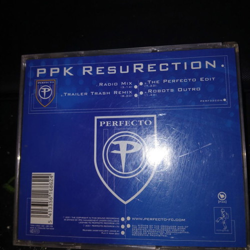 PPK Resurrection CD used, electronic