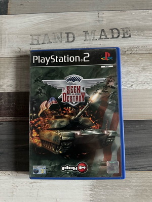 Seek and Destroy PlayStation 2 (PS2) σαν καινούργιο, πλήρες με manual