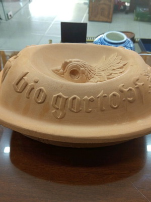Bio Gartopt ceramic roaster new, heat resistant
